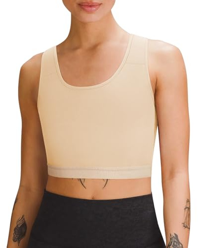 GCTBL Trans BröstbindareTransgeder FTM Binder Andningsbar Halv Binder (K, M)