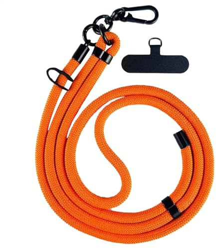 Correas para teléfono – Soporte para teléfono | Kit de correas cruzadas para teléfono y correas de muñeca | Soporte antirrobo para teléfono | Correa de muñeca multifuncional para teléfonos