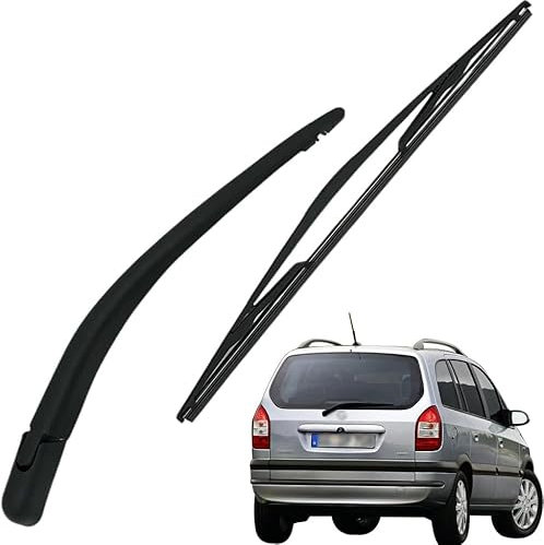 byjgs Heckscheibe Heckscheibenwischerarm für Opel Zafira A 1998-2005, Hinterer Scheibenwischerarm Ersatz Dauerhaft Heckscheibenwischerarm Wischer Set