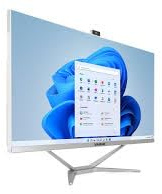 Yashi PC LCD 24 all in One Serie Pioneer S 24 Intel G6400 No Touch Windows 11 PRO Bianco (AY52432)