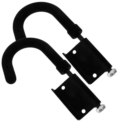 SHINEOFI 2pcs Extension Ladder Roof Hook Outdoor Ladder Hooks for Shed Heavy Duty