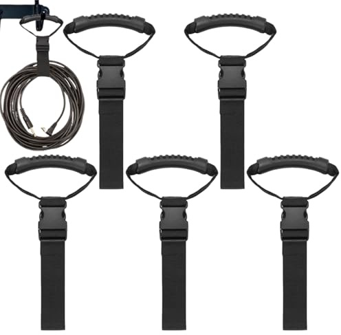 Extension Cord Organizer | Garage Extension Straps Organizer,Long-Lasting Reusable Tool Gadgets for Electrical Work Outdoor Garden RV Boat Workshop Wall Management