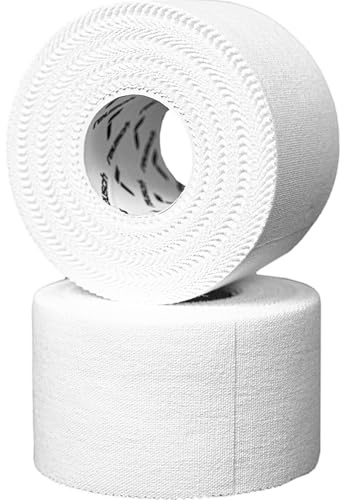 Reusch Sport Tape | 2 Rollen Set | 38 mm | atmungsaktiv & wasserabweisend | hohe Zugfestigkeit, einfach abreißbar & zuverlässig, 3,8cm x 10m, Sporttape, Tapeverband, Fingertape für Torhüter