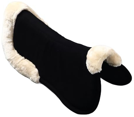 Fafeims Pferde-Sattelunterlage, Bequemes Balance-Pad für Reitsportbedarf, Polyester-Schwamm Zum Reiten