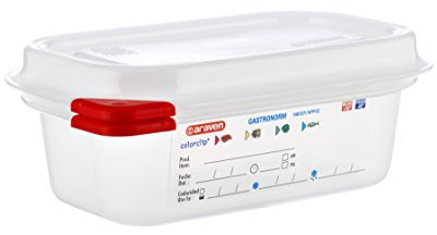 Araven Gastronorm Ermetico 1. 9 L. 0,6 176 x 108 x 65