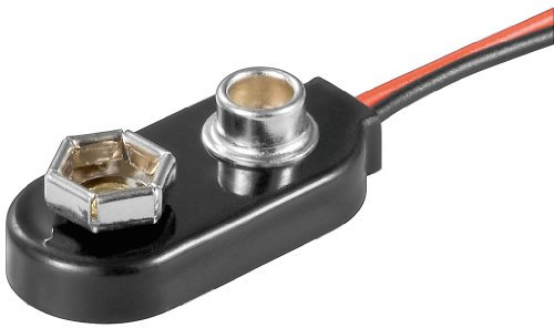 10 Stück Wentronic BH 9 V I HQ (Clip 9-Volt Block) Batter