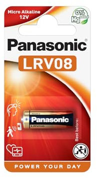 Panasonic PLLRV08 - Pila Lrv08 (unidad) 12 Voltios