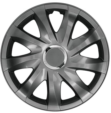 NRM DRIFT graphite 16 Zoll (Radkappen) 4er Set