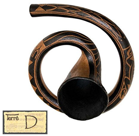 Didgehorn Maori D Baked Wood Schneckendidgeridoo Snail Ton D Reise Travel
