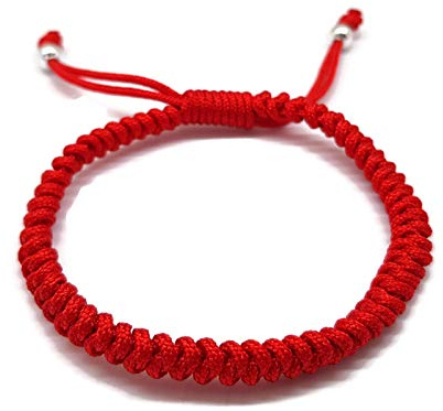 MYSTIC JEWELS by Dalia- Kabbalah Armband aus Südschnur – Unisex – verstellbar – Schutz bei schlechtem Auge, Gute Glück, Good Luck