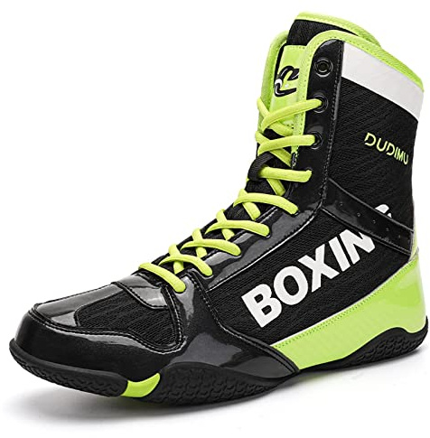 Chaussures de boxe pour hommes, chaussures de lutte pour adolescents, chaussures de Muay Thai, de kickboxing, d’entraînement, de boxe, de sports de combat, respirantes, pour musculation, tailles 36-46