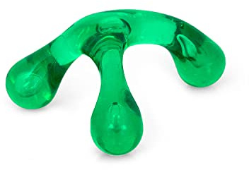 Body Massager | Knobber | Massagehilfe | Massageroller | Massagegerät | Selbstmassage | Kunststoff | grün