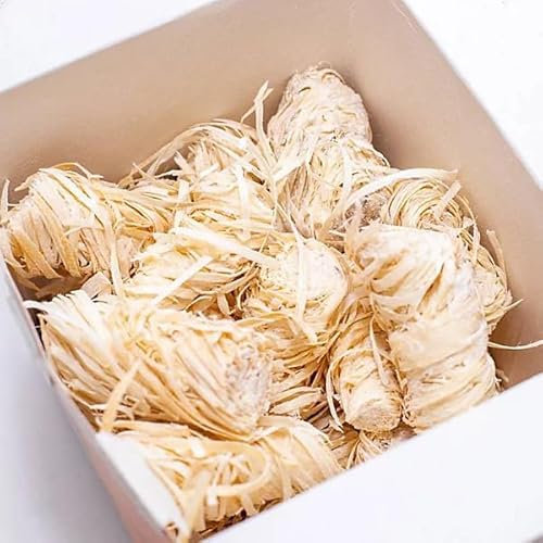 TEXAS CLUB - Accendifuoco Ecologico in Lana di Legno per Barbecue, Caminetti, Affumicatori e Griglie, Accensione Rapida, 32 Pezzi