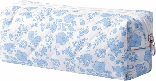 Carry Bloom Federmäppchen für Mädchen, ästhetisches Federmäppchen mit Reißverschluss, Federmäppchen, Schulbedarf, Make-up-Tasche