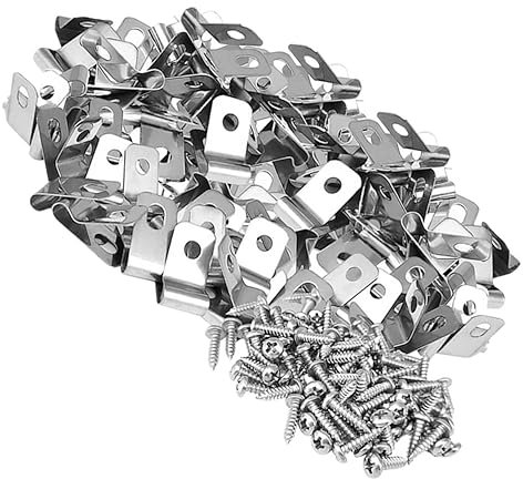 100pcs Wire Cage Clips for Aluminum Cattle Sheep Fence Fastening
