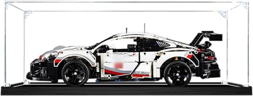 Acryl Vitrine für 42096 RSR Bausatz Sportwagen: Auto-Modell mit Transparentem Display Case Box – Für Modell-Sammler & Enthusiasten, 62 x 30 x 20CM (Modell Nicht enthalten) (2mm)