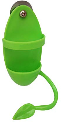 Futterbehälter zum Aufhängen, Vogelfutterschale, Tasse, Käfigkorb, Papageien-Futterstation mit Standregal, Obst- und Gemüsehalter, Papageienfutterkorb