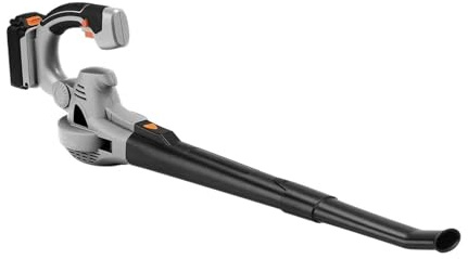 DRAUXI Soplador de Hojas eléctrico inalámbrico portátil Mano con Mango Ajustable y Funcionamiento silencioso Limpieza de Jardines