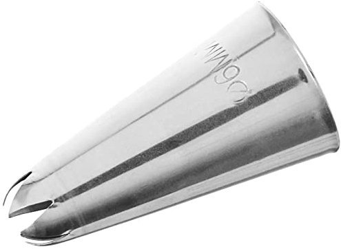 Silikomart |BC326 Bocchetta in Acciaio Inox per Sac a Poche, Foro Stella Chiuso, Misura Ø 8 mm