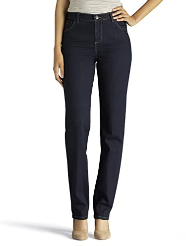 Lee Jeans Monroe de Pierna Recta para Mujer, Ajuste Relajado clásico, Patrimonio, 46