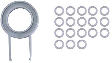 LeFix 120 Pcs Rubber O-Ring Sound Dampeners+ 1 pcs Key Caps Puller Remover for Mechnial Keyboard Cherry MX Key Switch