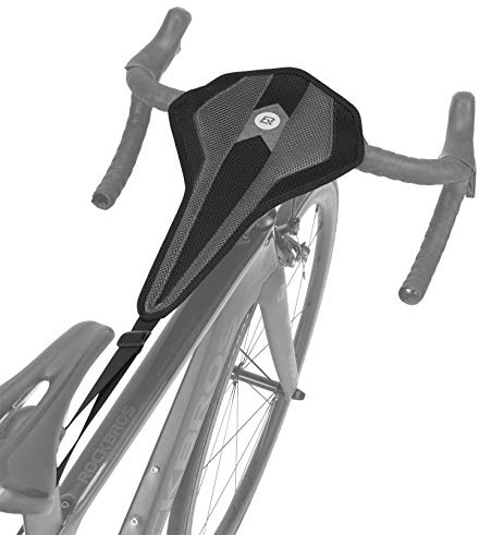 ROCKBROS Protezione Anti-sudore per Telaio Bici, Fascia Sudore per Bicicletta MTB, con Custodia Porta Cellulare, Para Sudore per Rulli Bici da Corsa Allenamento, Accessori Bici