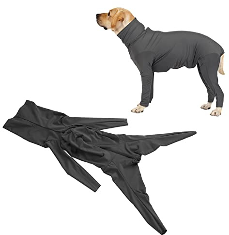 Hunde-Strampler, Chirurgie-Wiederherstellungsanzug, Hunde-Pyjama-Overall, Verhindert das Auslaufen des Anzugs, VollstäNdige Abdeckung, Chirurgischer Wiederherstellungs-Bodysuit FüR Haustiere, (L)