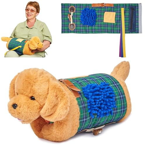 Manchon Sensoriel Et Couverture Personnes Agées | Couverture De D'alzheimers | Produits Pur La Démence | Cadeaux Et Activités Pour De Mence | Jouets De Fidget Sensoriels