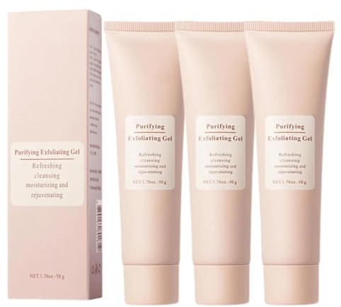 Peeling-Gel, Peeling-Gel für Gesicht und Körper, Sanfte Reinigung für alle Hauttypen, Sanfte Reinigungscreme für empfindliche Haut, Befreit und verfeinert die Poren