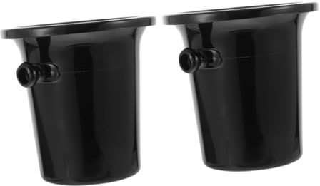 iplusmile 2 Piezas Cubitera Plástica Doble Asa para Vino Cubeta de Hielo Multifuncional Cubitera para Degustación y Vertido para Fiestas y