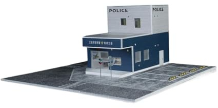 1:64 Car Garage Diorama Model DIY for Doll House Accessories DIY Scene Model
