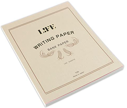 LIFE Bank paper writing paper A4 T25 by Life