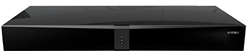 Barska Edge Plug-and-Play Sound Deck TR-100, with 3D Audio Technology, Enhanced Design, Bluetooth Connectivity, and High Fidelity Sound, One Cable to The TV and One to The Wall, Black