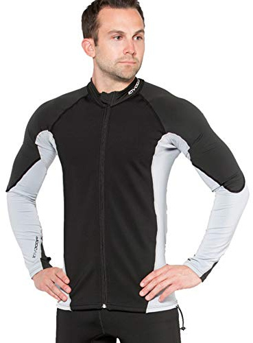 New Men's LavaCore Elite Stand Up Paddleboard (SUP) Jacket - Grey (Size X-Small) for Scuba Diving, Surfing, Kayaking, Rafting, Paddling & Many Other Watersports