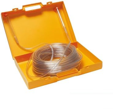 Coffret niveau à eau – Fioles graduées 10 cm avec tuyau 20 m pour mesures précises