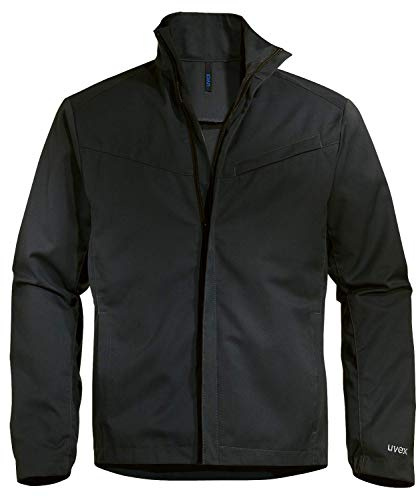 Uvex Suxxeed Herren-Arbeitsjacke - Dunkelgraue Männer-Bundjacke - mit Stehkragen L