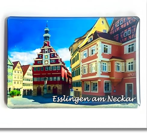 Esslingen,Deutschland,Souvenir-Kühlschrankmagnet Fridge Magnet 0404211