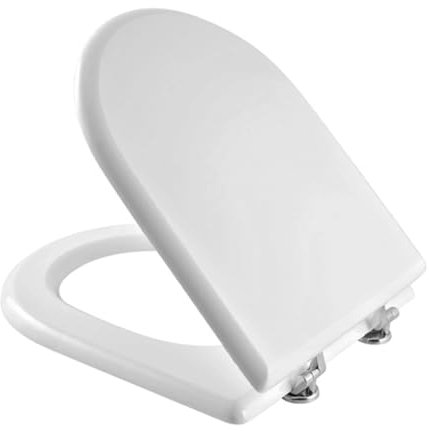 Inbagno Copriwc Sedile coprivaso Esedra Ideal Standard, Legno con Cerniere in Acciaio, Compatibile dedicato