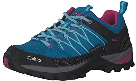 CMP Damen Rigel Low WMN Shoe WP Trekking-Schuhe, HAWAIAN-Acqua, 39 EU