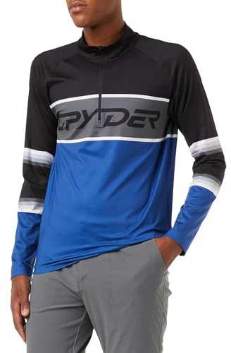 Spyder Men's Premier Zip T-Neck Shirt (Pack of 1)