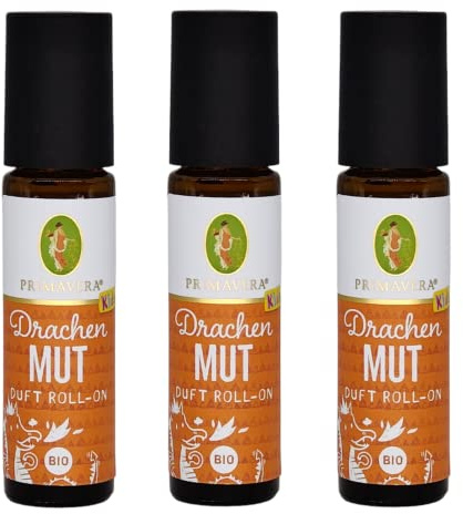 Primavera Drachenmut I Duft Roll-On I 3x 10ml im Sparset I plus PharmaPerle giveaway