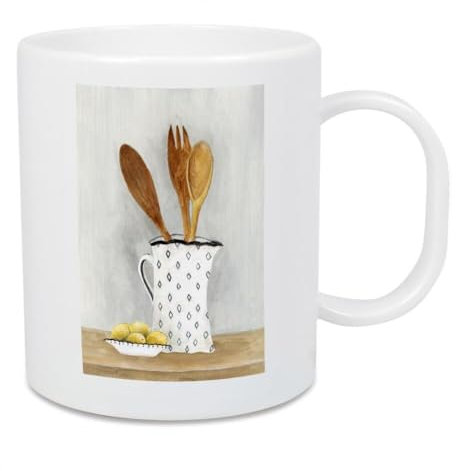 artboxONE Großer Kinderbecher Fortsetzung - Cottage Kitchen von Galaxy of Graphics - Essen & Trinken