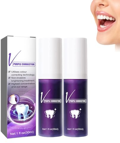 2PCS Pasta de Dientes, Pasta Dentífrica Blanqueadora,2PCS*30ml,toothpastes1 | Eliminar Manchas y Olor, Limpieza Bucal, Dientes Limpios y Brillantes, Aliento Fresco