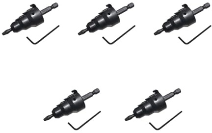 Escariador de conducto de potencia de alta resistencia con llave de broca mejorada para tubos metálicos eléctricos, herramienta fácil, escariador de conducto de potencia