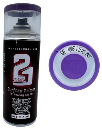Colle21 Primer Spray Purple Matt modelismo, Primer spray Purple Matt para bricolaje y hobby.