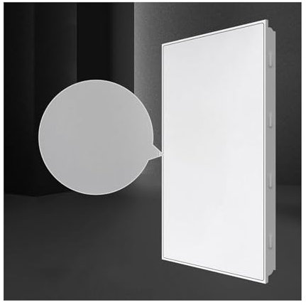 LVLDAWA Abgehängte Deckenplatten Dekorative Aluminium-Deckenplatten wasserdichte Schallschutzplatten Für Gewerbliche Zwecke Wohnzimmer Und Büros Leicht Reinigen(F-60X30CM-10pcs)