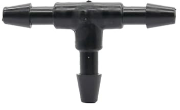 WKAIYUAN Conector de Manguera de jardín de 3 mm con púas en T, Conector de púas for microtubo de riego por Goteo, Piezas de conexión for Sistema de riego (20 Unidades)