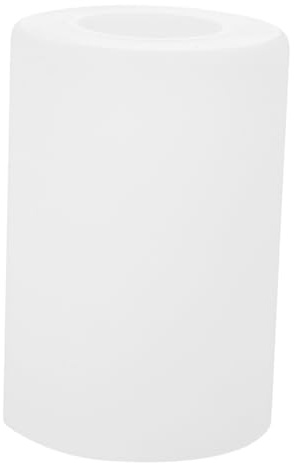 BAZEITFLOW Lampenschirm Glas Zylinder E27 Ersatzglas Für Tischlampe Pendelleuchte Milchglas Für Weiche Lichtverteilung 7.09X3.94X3.94In 1Pc