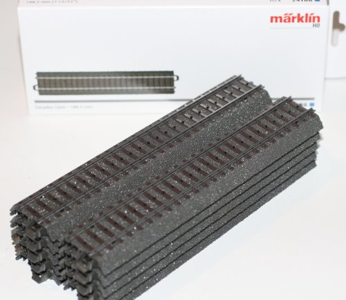 Märklin H0 10 gerade C-Gleise 24188 Länge 188,3 mm