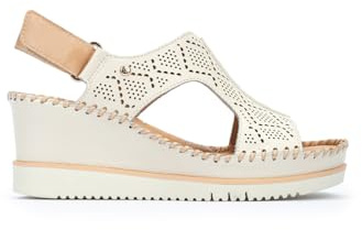 Pikolinos Keilsandalen in Leder AGUADULCE für Frauen Farbe NATA